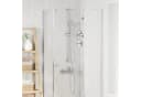 vidaXL Duscharmatur 101 cm Duschsystem-Set Chrom Edelstahl Bild 1