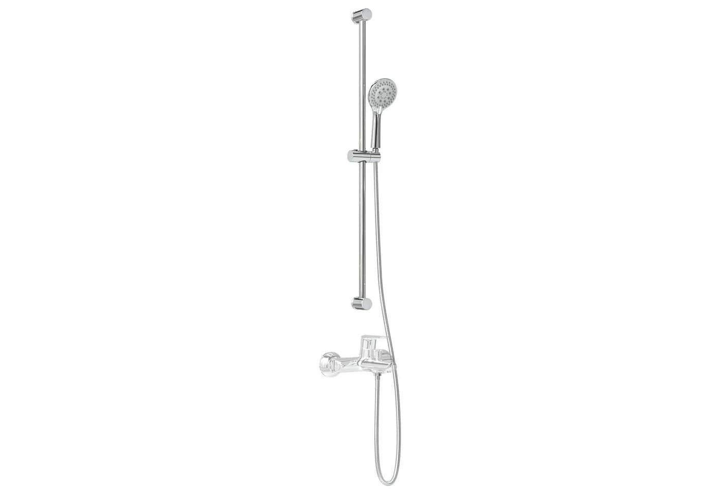 vidaXL Duscharmatur 101 cm Duschsystem-Set Chrom Edelstahl - Bild 3