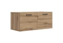 vidaXL Wandschrank Artisan-Eiche Umkehrbare Tür Modern Bild 2