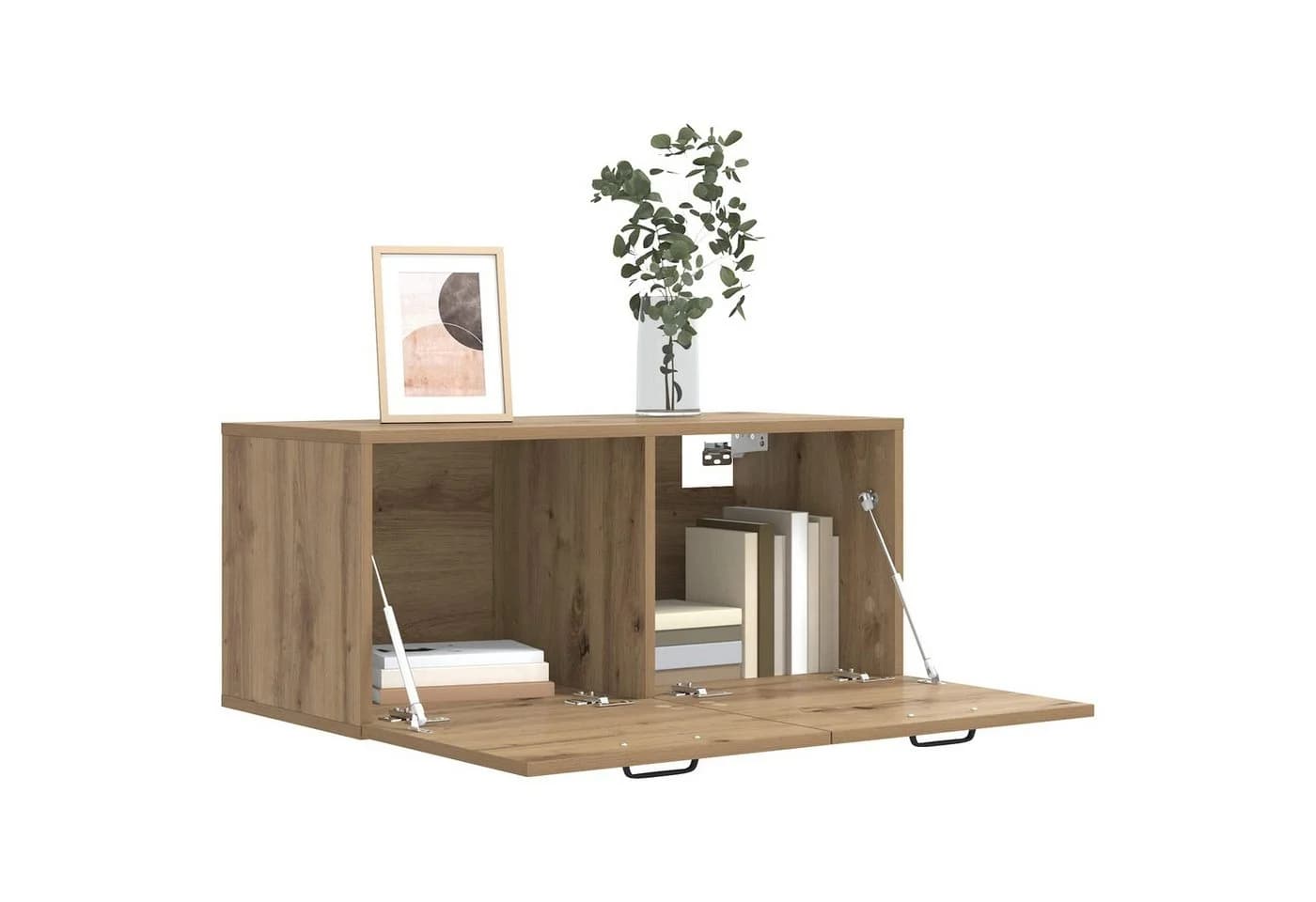 vidaXL Wandschrank Artisan-Eiche Umkehrbare Tür Modern - Bild 3