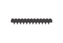 vidaXL Raseneinfassung Stahl Schwarz 10er Set Bild 5