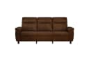 vidaXL 3-Sitzer Sofa Braun Kunstwildleder Metallrahmen Bild 3