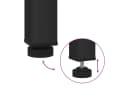 vidaXL Bartisch 52x52x110 cm Holzwerkstoff Artisan-Eiche Schwarz Bild 5