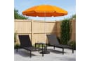 vidaXL Garten-Sonnenschirm Orange 207 cm Polyester Stahl Bild 1