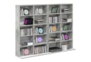 vidaXL Schranksystem CD Regal 2 Stk. Betongrau Holzwerkstoff Bild 3