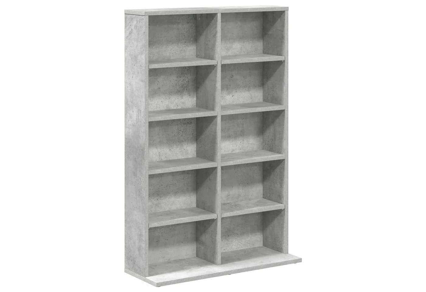 vidaXL Schranksystem CD Regal 2 Stk. Betongrau Holzwerkstoff - Bild 4