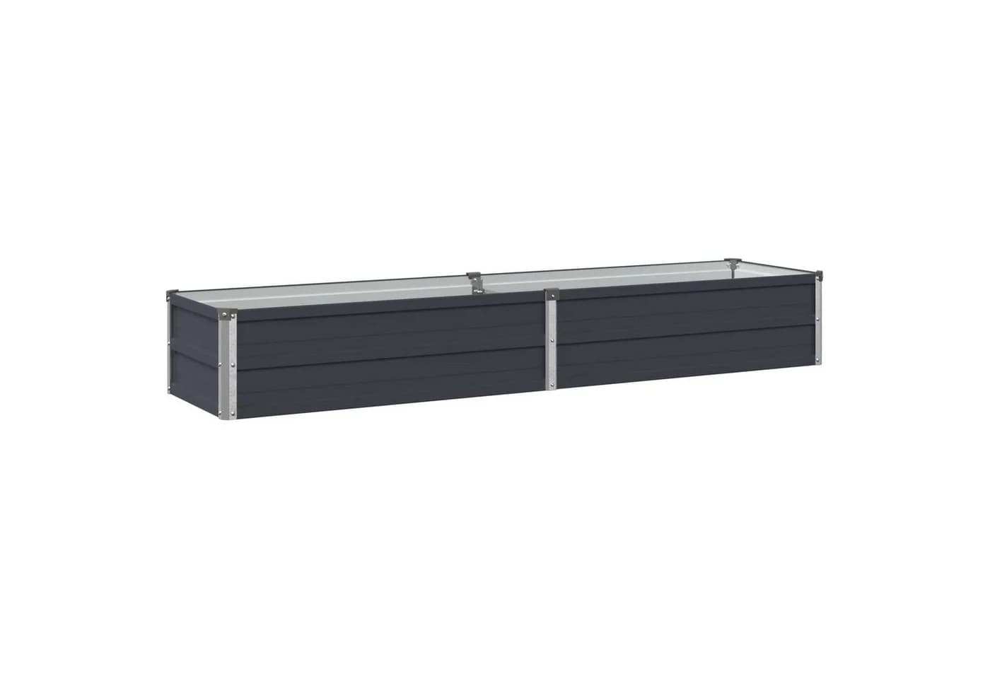 vidaXL Hochbeet Stahl Anthrazit 160x40x24 cm - Bild 2