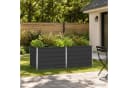 vidaXL Hochbeet Stahl Anthrazit Garten Bild 1