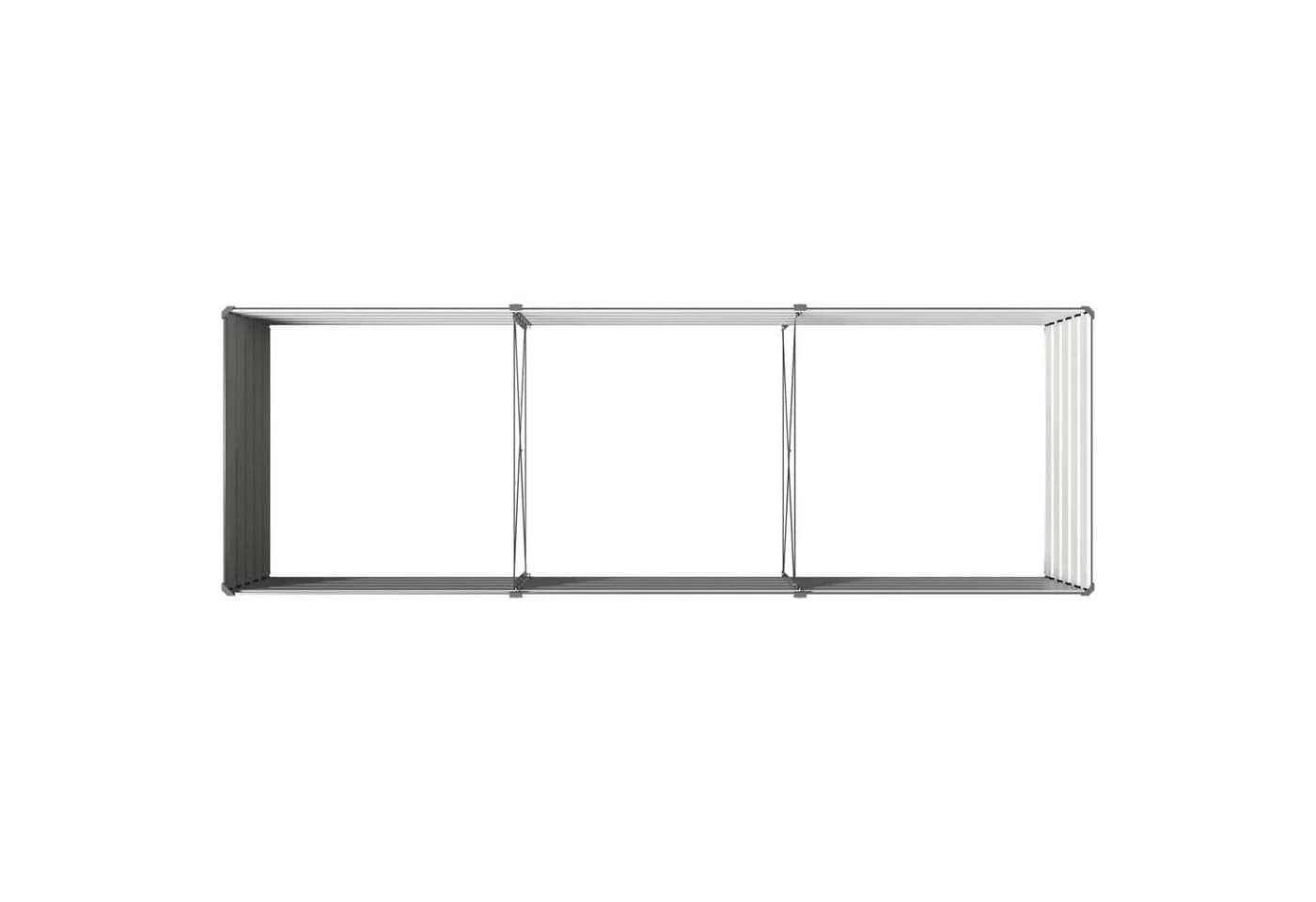 vidaXL Hochbeet Stahl Anthrazit Garten - Bild 5