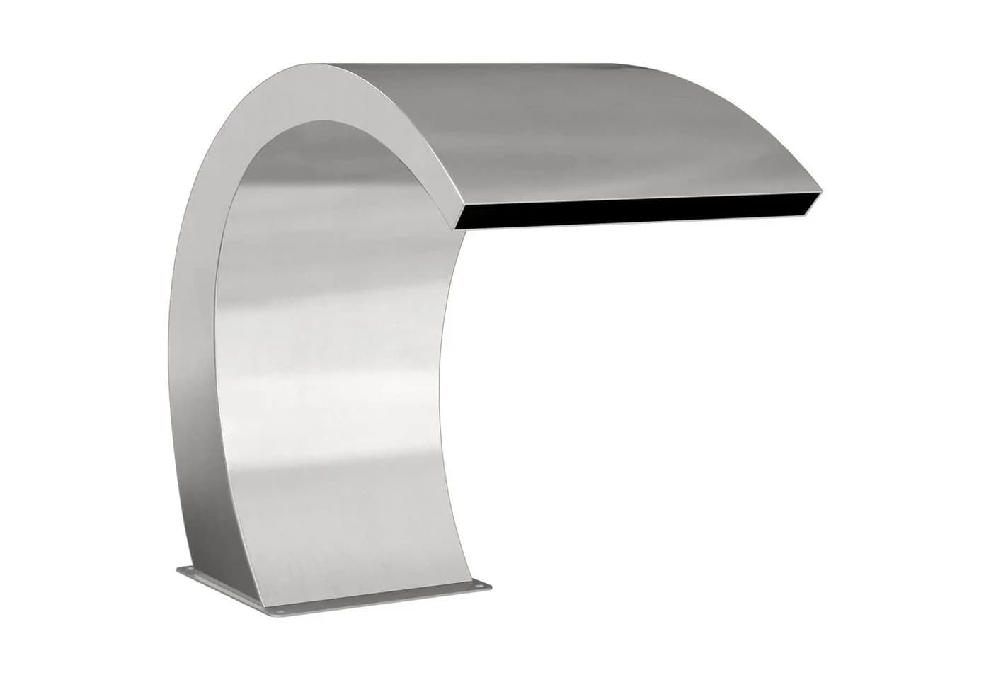 vidaXL Wasserfall Poolbrunnen Silber Edelstahl - Bild 5