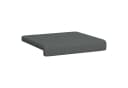 vidaXL Sitzauflage Bankkissen 2er Set Dunkelgrau Polyester Bild 5