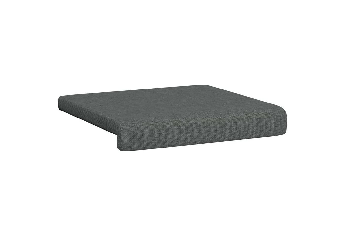 vidaXL Sitzauflage Bankkissen 2er Set Dunkelgrau Polyester - Bild 5