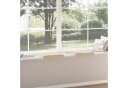 vidaXL Sitzauflage Bankkissen 2er Set Creme Polyester Bild 4