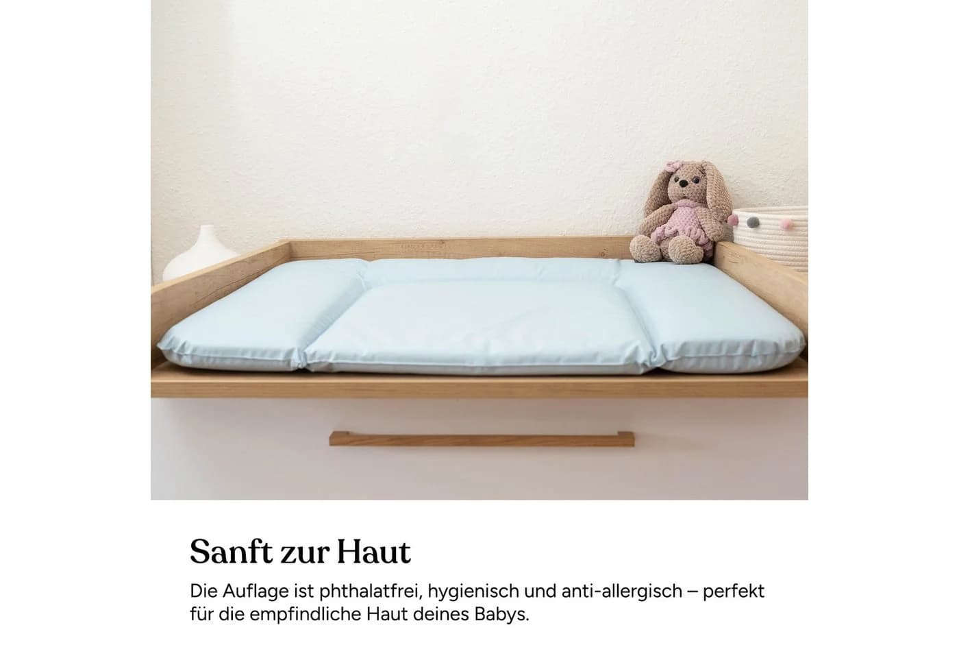 Ehrenkind Wickelauflage abwaschbar Beige - Bild 4