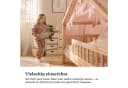 Ehrenkind Betthimmel für Hausbett Lille mit Wimpelkette Beige Bild 4