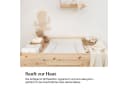Ehrenkind Wickelauflage abwaschbar beige 50x70 cm Bild 1
