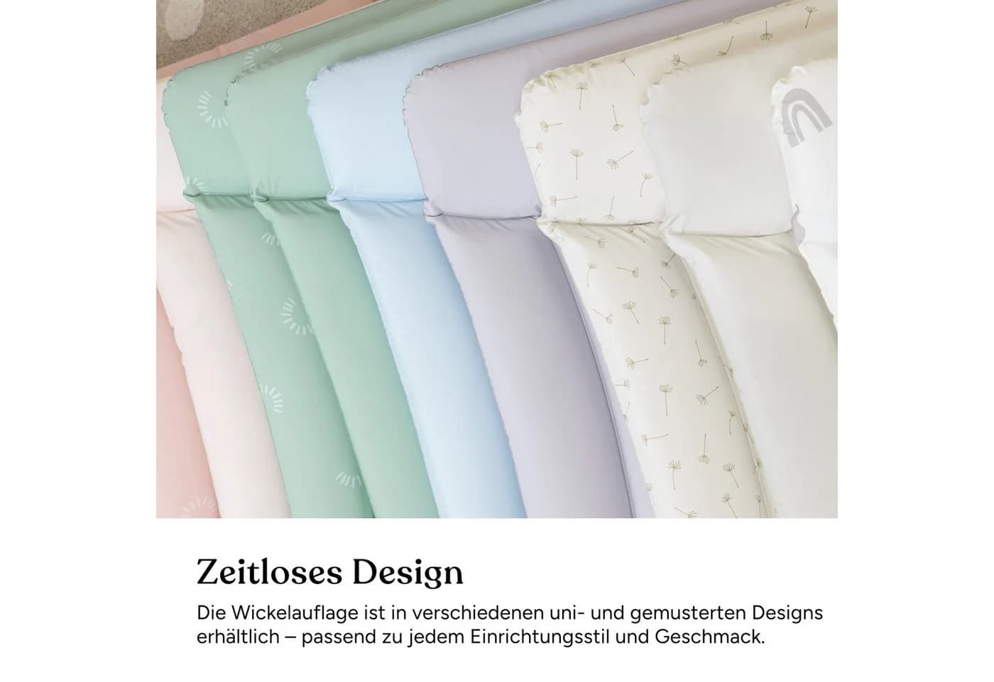 Ehrenkind Wickelauflage abwaschbar beige 50x70 cm - Bild 5