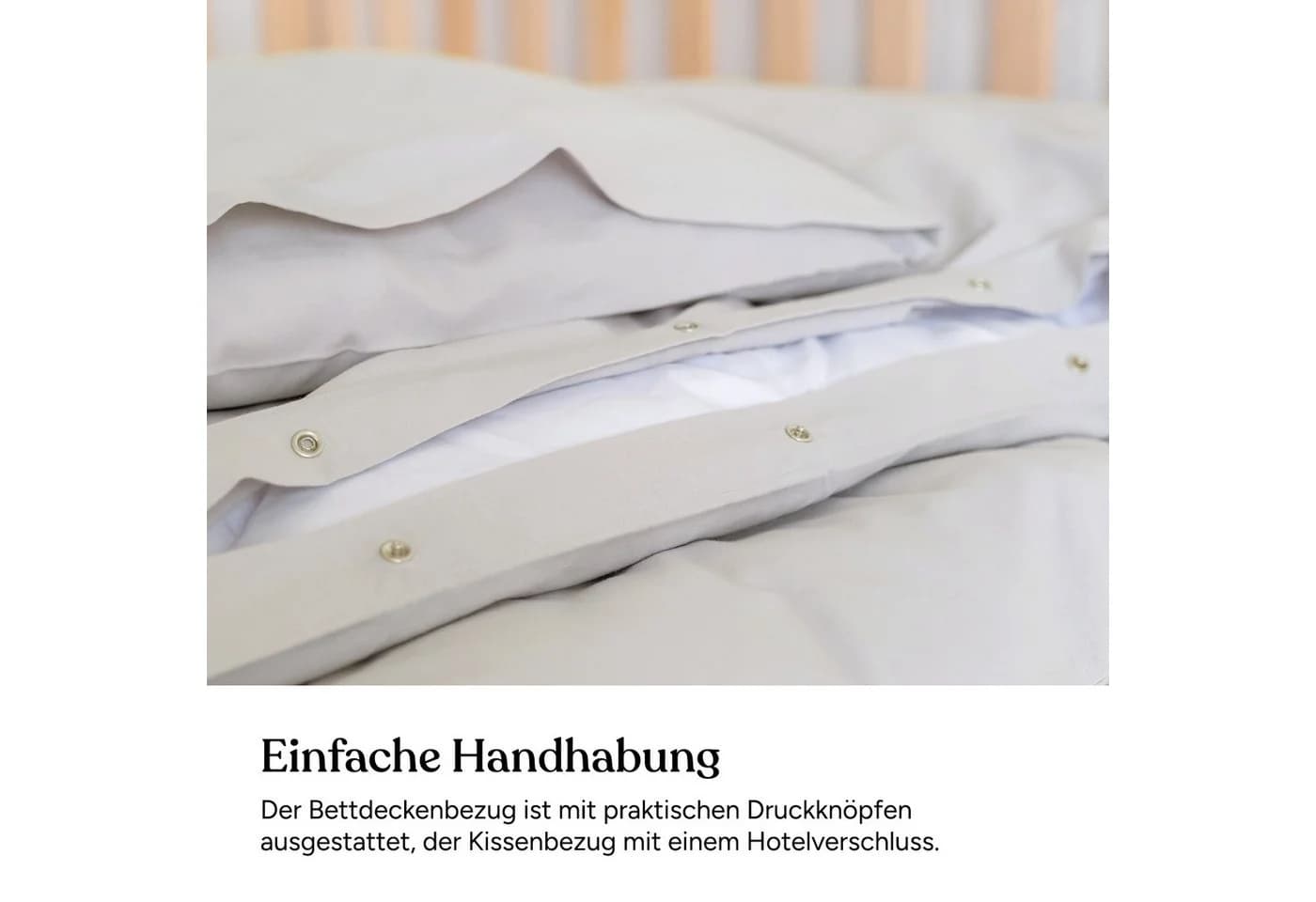 Ehrenkind Kinderbettwäsche 100% Bio-Baumwolle Musselin Jade - Bild 3