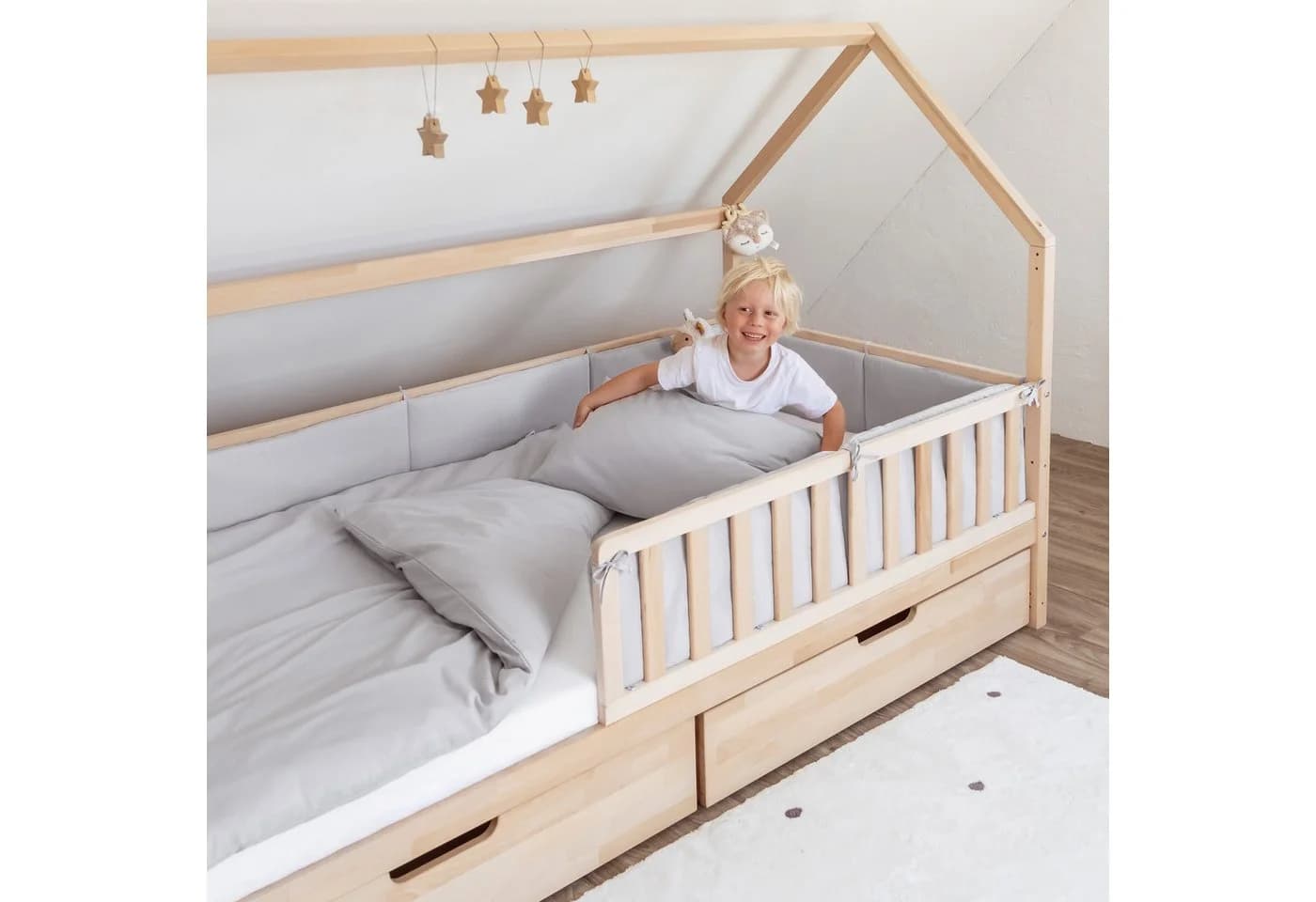 Ehrenkind Kinderbettwäsche 100% Bio-Baumwolle Musselin Jade - Bild 5
