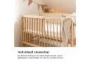 Ehrenkind Bettumrandung Babybett Bio-Baumwolle Rosa Waffelpiqué Bild 1