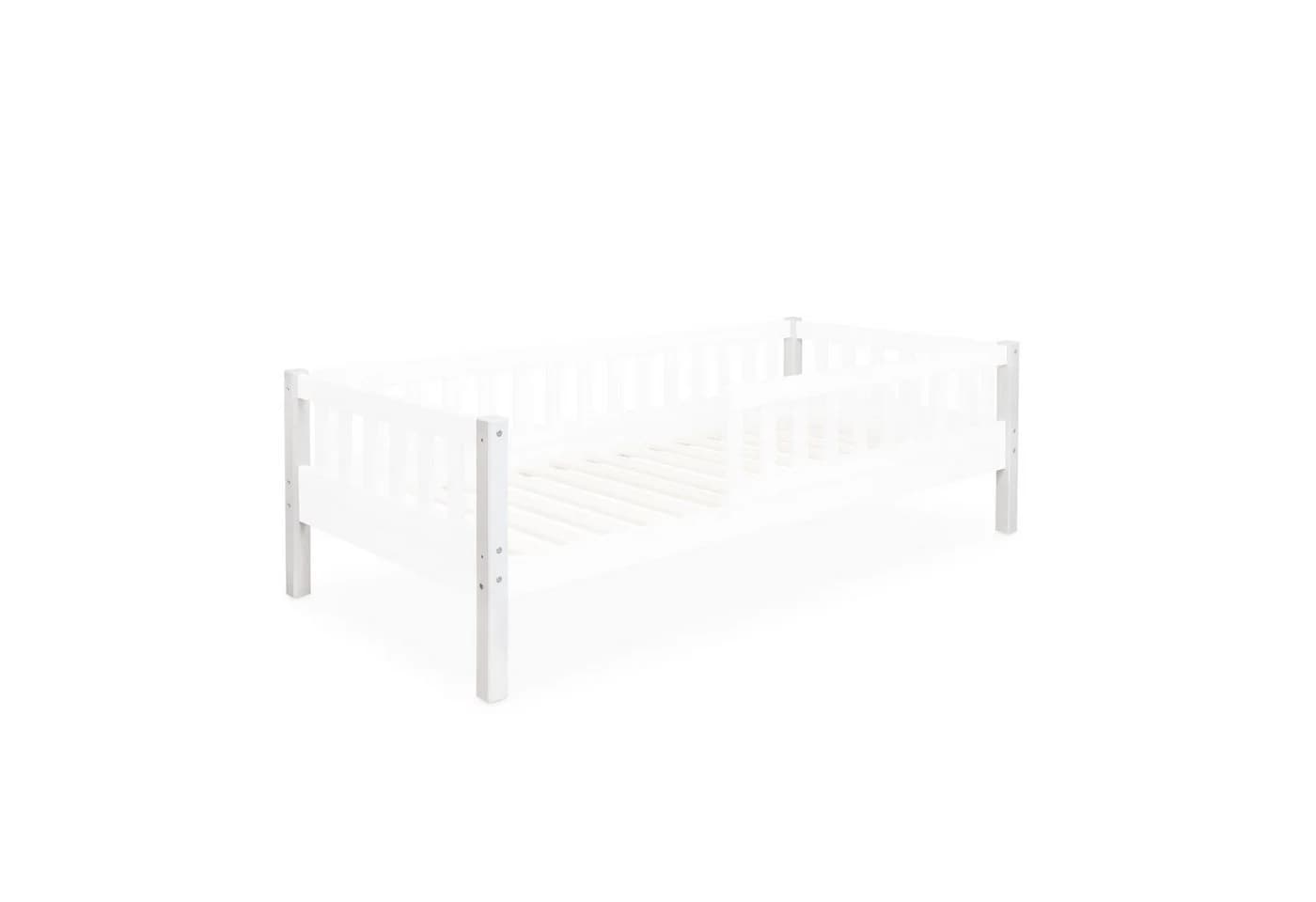 Ehrenkind Umbauseiten Lille Boden- oder Hausbett zu Kinderbett Weiß - Bild 2