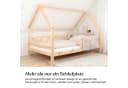 Ehrenkind Hausbett Sona Kiefernholz höhenverstellbar mit Rausfallschutz Bild 1
