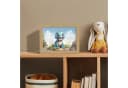 OnlyWow Nachttischlampe Lightbox Drache Blau Dimmbar LED Bild 4