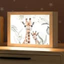 OnlyWow Nachttischlampe Lightbox Giraffe Dimmbar LED Bild 2