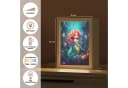 OnlyWow Nachttischlampe Lightbox Meerjungfrau Kinderzimmer LED Dimmbar Bild 3