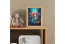 OnlyWow Nachttischlampe Lightbox Meerjungfrau Kinderzimmer LED Dimmbar Bild 4