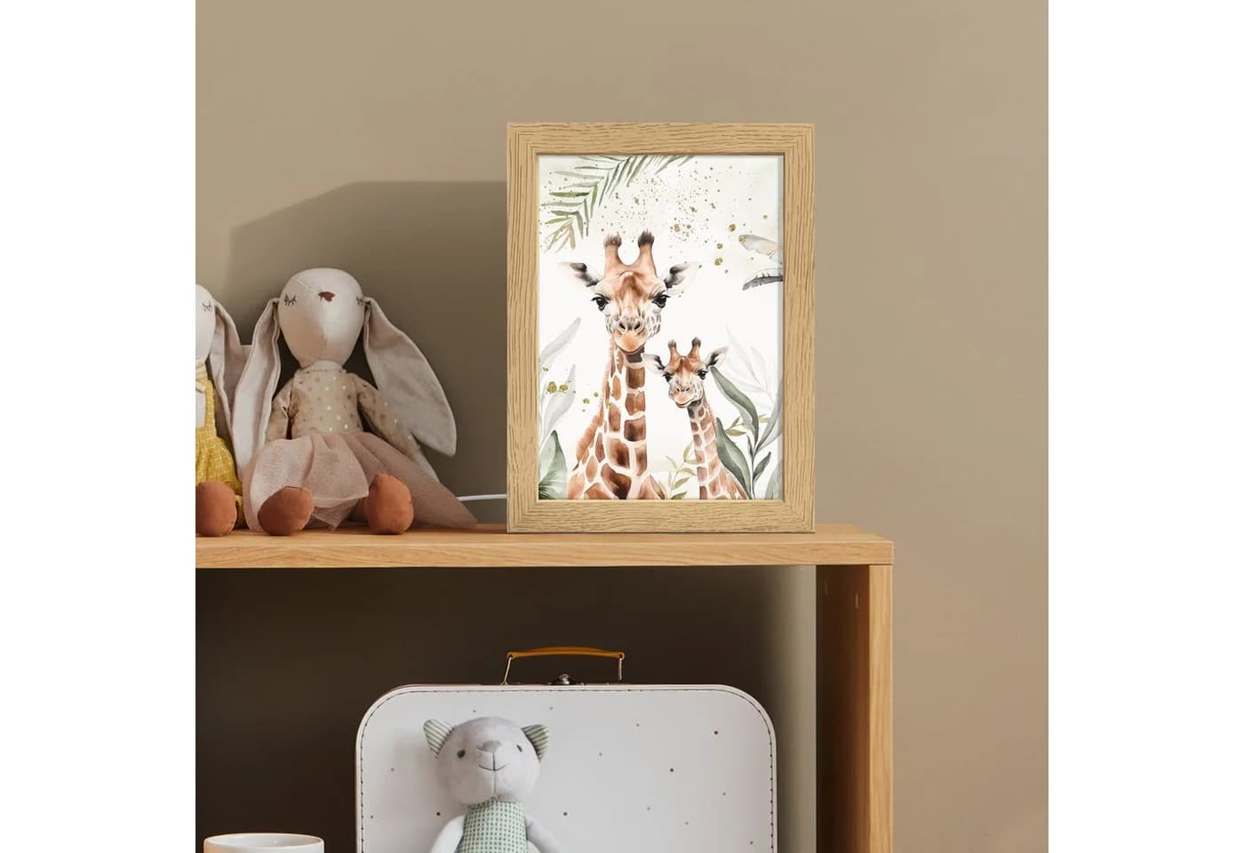 OnlyWow Nachttischlampe Lightbox Giraffe Dimmbar LED - Bild 4