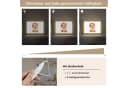 OnlyWow Nachttischlampe Lightbox Löwe Dimmbar LED Nachtlicht Kinderzimmer Bild 5
