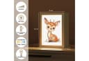 OnlyWow Nachttischlampe Lightbox Hirsche Dimmbar LED Kinderzimmer Bild 3