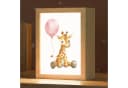 OnlyWow Nachttischlampe Lightbox Giraffe Rosa Dimmbar LED Bild 2