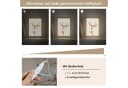 OnlyWow Nachttischlampe Lightbox Hirsche Beige Dimmbar LED Bild 5