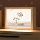 OnlyWow Nachttischlampe Lightbox Wildlife Safari Dimmbar LED Bild 2