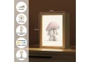 OnlyWow Nachttischlampe Lightbox Pilz Rosa Dimmbar LED Bild 3