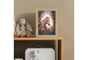 OnlyWow Nachttischlampe Lightbox Pferd Natur Blumen Schmetterlinge Wald Bild 4
