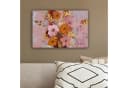OneMillionCanvasses® Leinwandbild Blumen Rosa Rustikal Bild 4
