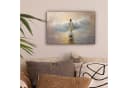 OneMillionCanvasses® Leinwandbild Welle Jesus Abstrakt 30x20 cm Bild 1