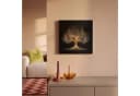 OneMillionCanvasses® Leinwandbild Abstrakter Baum Schwarz Gold Bild 1
