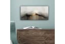 OneMillionCanvasses® Leinwandbild Panorama Kreuz Abstrakt Gold Bild 5