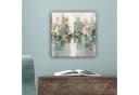 OneMillionCanvasses® Leinwandbild Abstrakt Gold Skyline Bild 5