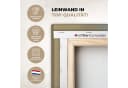 OneMillionCanvasses® Leinwandbild Panorama Jesus mit Lamm goldene Landschaft Bild 3