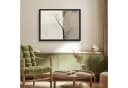 MuchoWow Poster Wabi Sabi Pflanze Beige mit Schwarzem Rahmen Bild 1