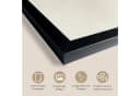 MuchoWow Poster Wabi Sabi Pflanze Beige mit Schwarzem Rahmen Bild 3