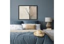 MuchoWow Poster Wabi Sabi Pflanze Beige mit Schwarzem Rahmen Bild 4