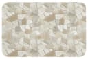 OnlyWow Badematte Mosaik Beige Rutschfest Polyester Bild 2