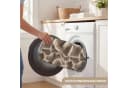 OnlyWow Badematte Fächerform Beige Polyester Rutschfest Bild 5
