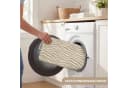 OnlyWow Badematte Sand Wellen Beige Rutschfest Polyester Bild 5